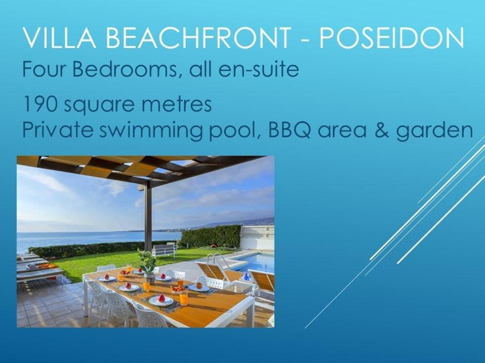 קורל ביי Blue Coral Beach Villas Three Exclusive Villas - Poseidon - Nautilus - Oceanos - And - Baby Coral Bungalow מראה חיצוני תמונה
