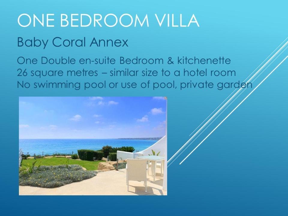 קורל ביי Blue Coral Beach Villas Three Exclusive Villas - Poseidon - Nautilus - Oceanos - And - Baby Coral Bungalow מראה חיצוני תמונה