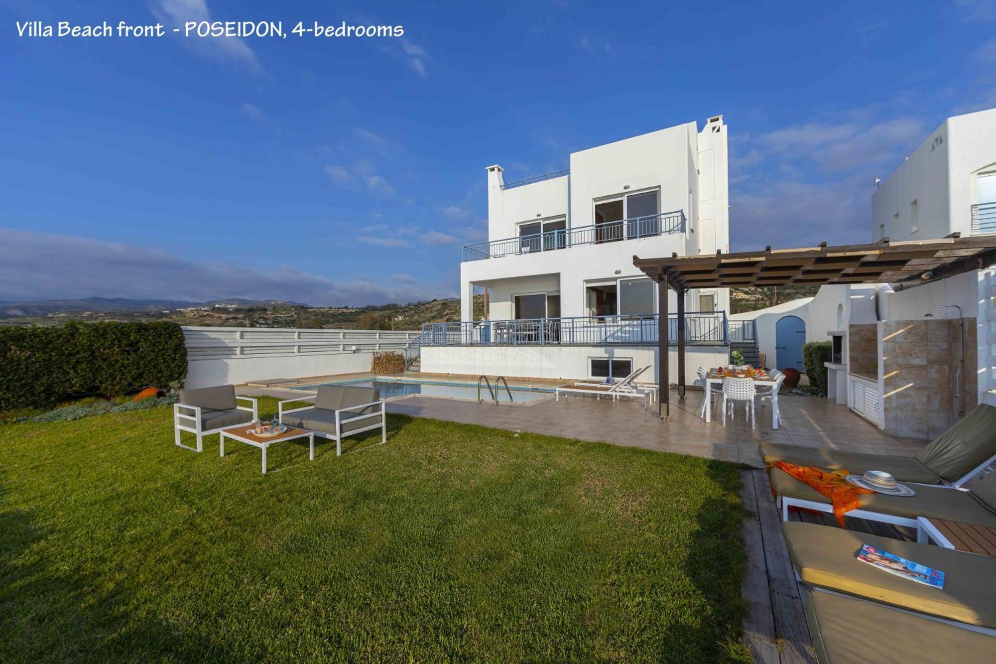 קורל ביי Blue Coral Beach Villas Three Exclusive Villas - Poseidon - Nautilus - Oceanos - And - Baby Coral Bungalow מראה חיצוני תמונה